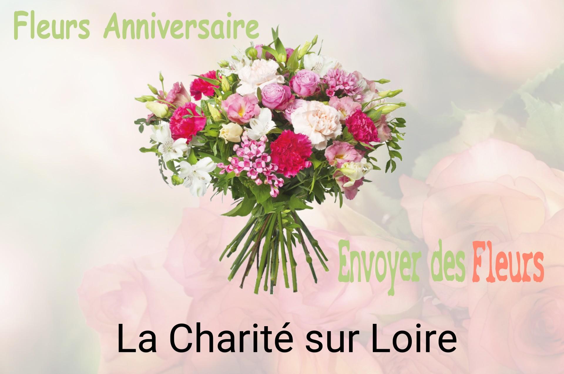 Bouquet de fleurs d’anniversaire livré à La Charité-sur-Loire