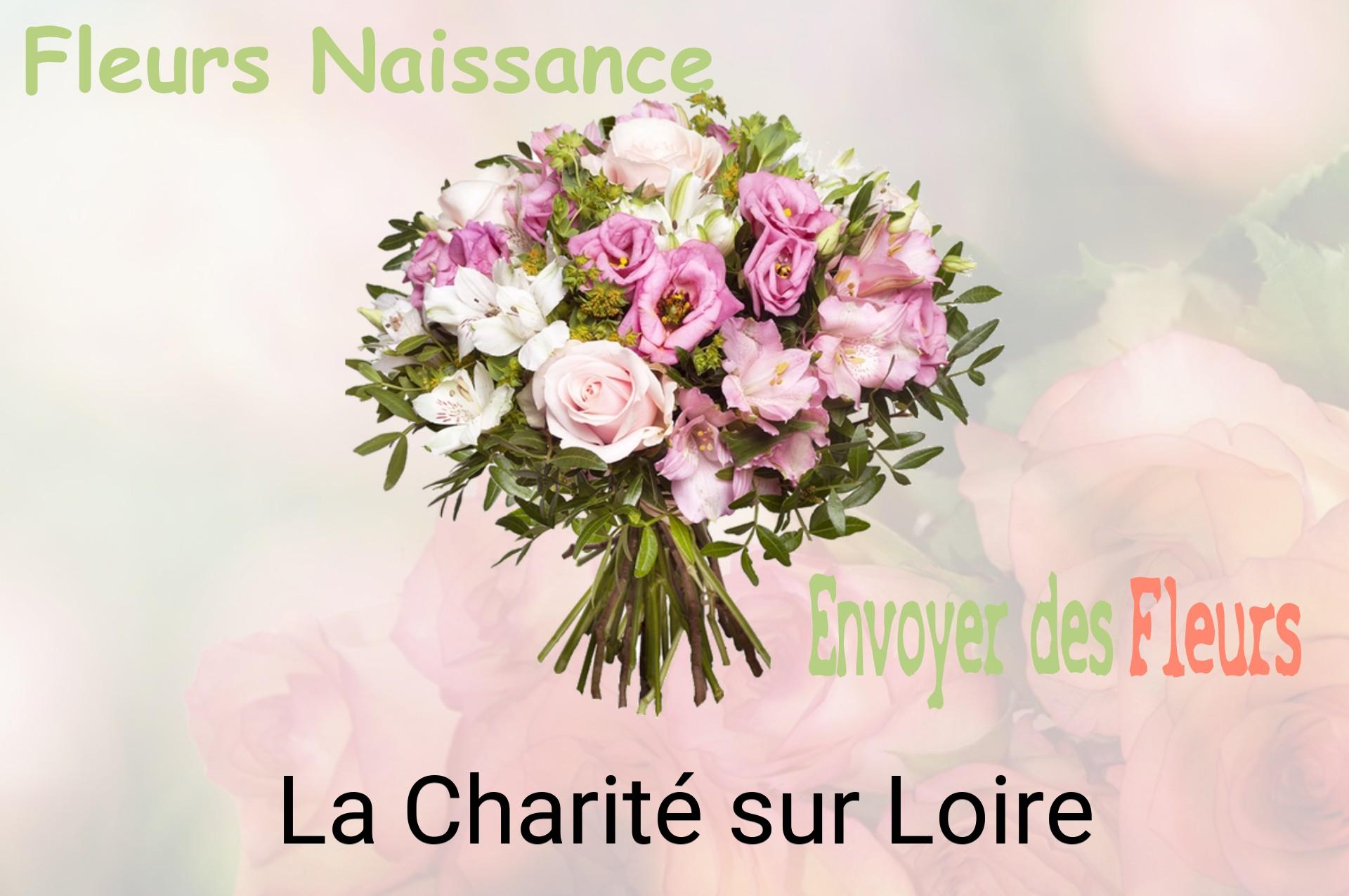 Bouquet de fleurs de naissance livré à La Charité-sur-Loire