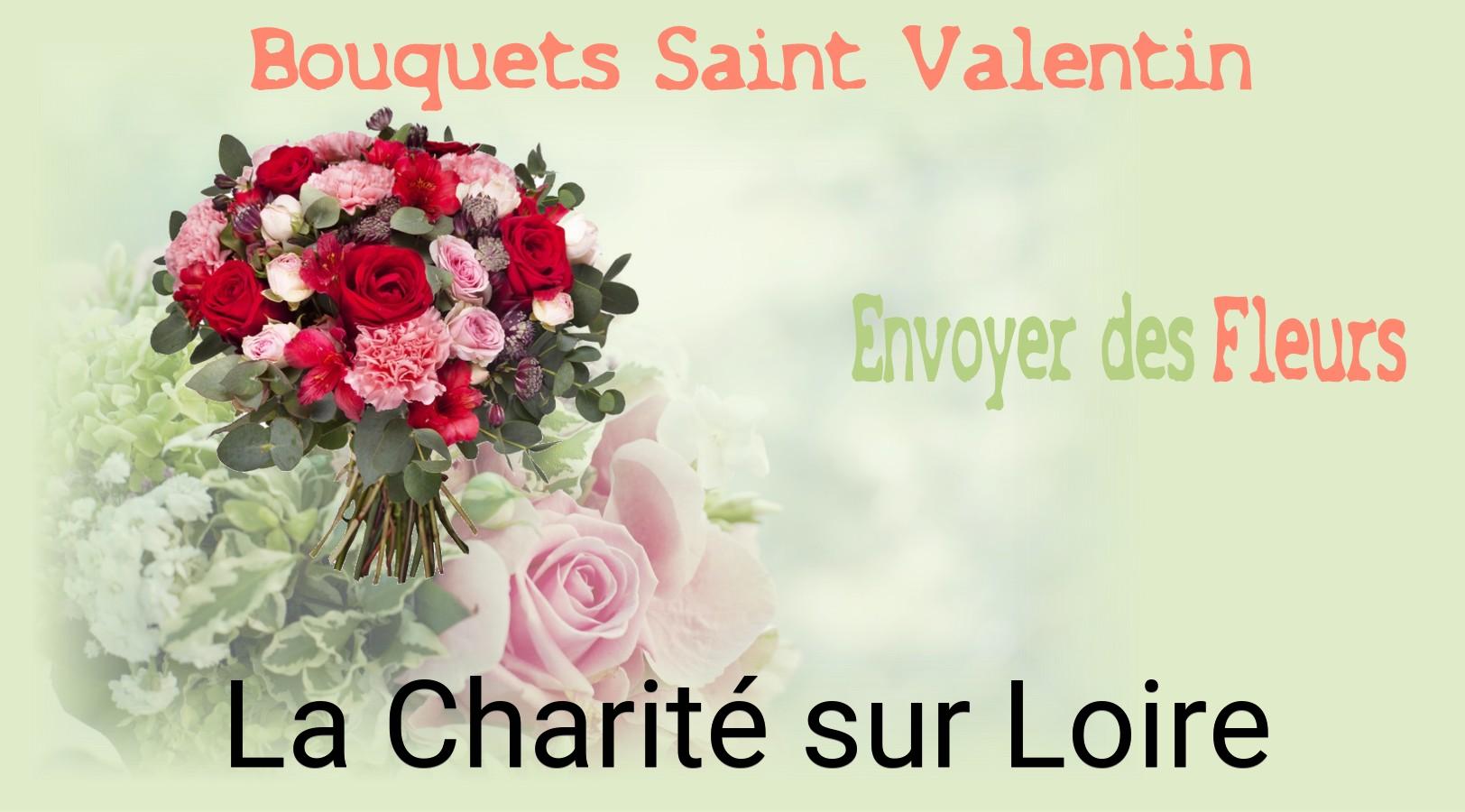 Roses de Saint-Valentin livrées à La Charité-sur-Loire